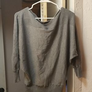 Carol Rose blousy sweater gray XL. Z